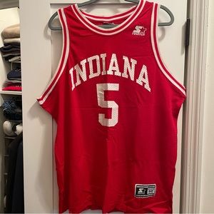 Vintage Starter Indiana Hoosiers #5 Jersey NCAA XL 52